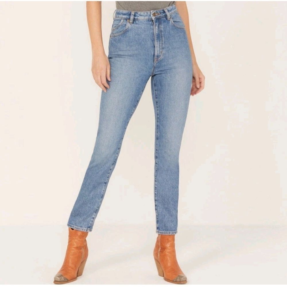 Rollas Dusters High Rise Slim Jeans New Vintage Size 24